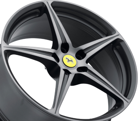 Desain OEM Ferrari Forged Wheels Untuk Paduan Aluminium 458 Italia 6061-T6