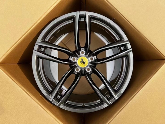 Desain OEM Ferrari Forged Wheels Untuk Ferrari 488 GTB Diamond Cut