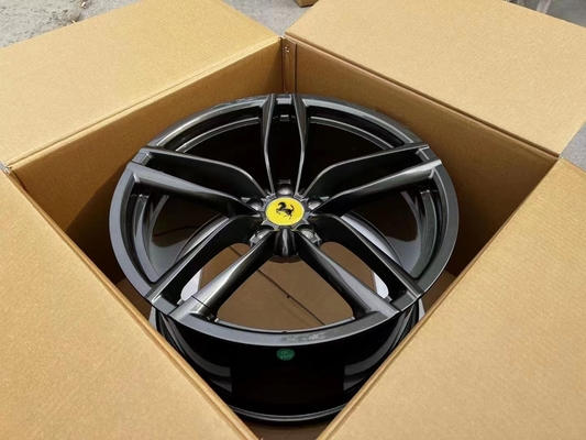 Desain OEM Ferrari Forged Wheels Untuk Ferrari 488 GTB Diamond Cut