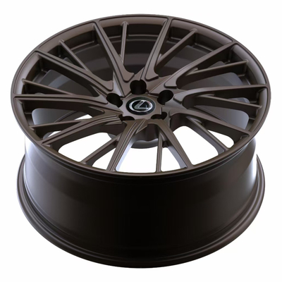 Muti Spokes Monoblock Forged Wheels Untuk Lexus RC-F LC500 GS350 ES350
