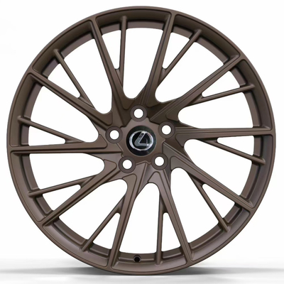 Muti Spokes Monoblock Forged Wheels Untuk Lexus RC-F LC500 GS350 ES350