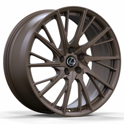 Muti Spokes Monoblock Forged Wheels Untuk Lexus RC-F LC500 GS350 ES350