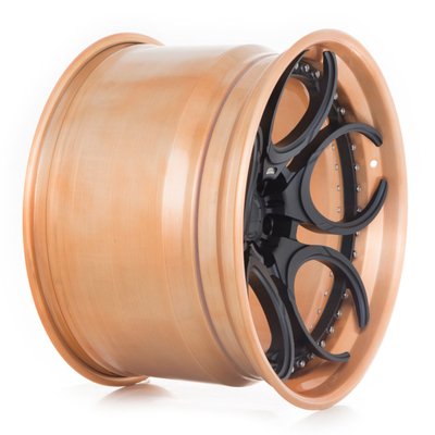 Kompetisi Spesifikasi Track ADV05C 3 Piece Forged Wheels 6061-T6 Aluminium Alloy