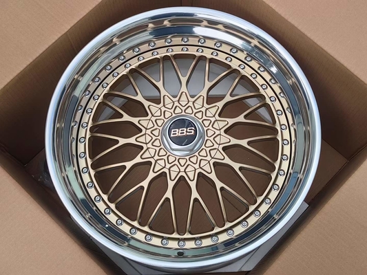 BBS Super RS ​​Deep Dish Roda Tempa Ukuran Disesuaikan Untuk BWM Porsche