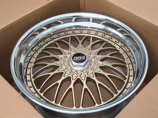BBS Super RS ​​Deep Dish Roda Tempa Ukuran Disesuaikan Untuk BWM Porsche
