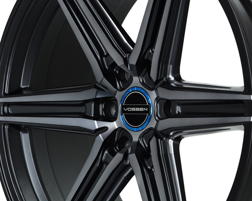 Tinted Gloss Black Vossen HF6-2 Forged Wheels Untuk Ford F-150 Raptor Escalade
