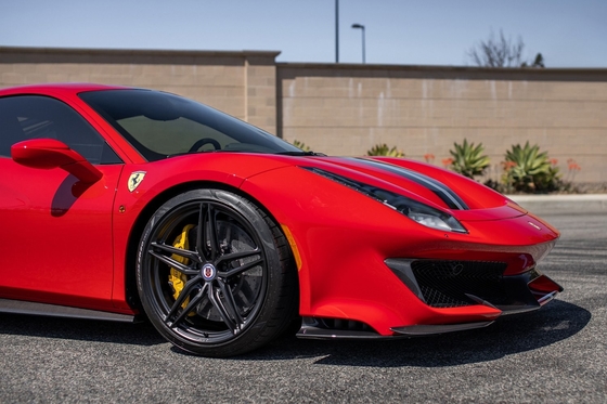Velg Mewah HRE P107SC Monoblock Forged Wheels Untuk Ferrari 488 Pista