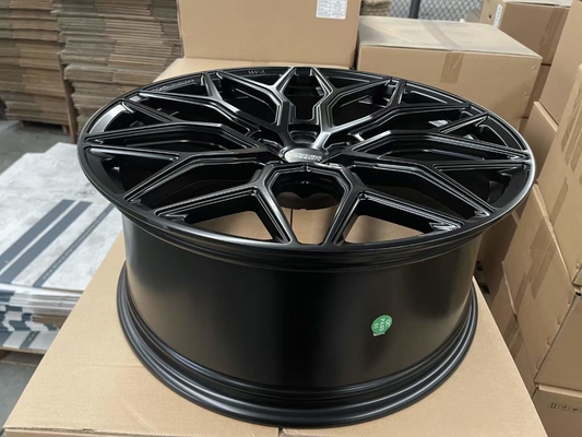 Vossen HF-2 Satin Black Forged Wheels