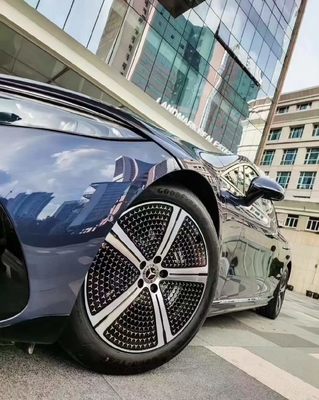 5-Jari EQE V295 Black High Sheen Mercedes Benz Forged Wheels 20 Inch