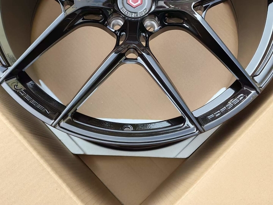 Vossen S21-01 Forged Wheels Brushed Black Face
