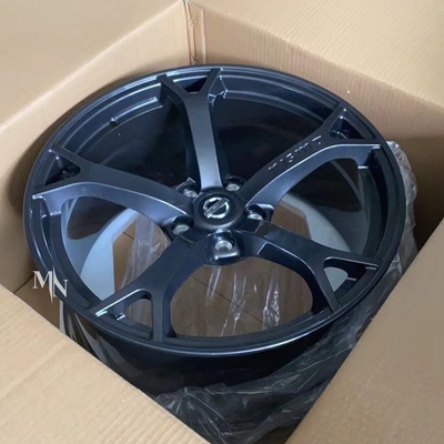 Nissan Nismo OEM Gunmetal Wheel Rim Nissan 370Z Z34 Monoblock Forged Wheels
