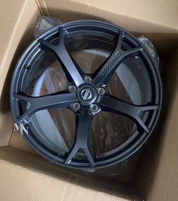 Nissan Nismo OEM Gunmetal Wheel Rim Nissan 370Z Z34 Monoblock Forged Wheels