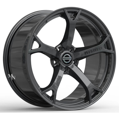 Nissan Nismo OEM Gunmetal Wheel Rim Nissan 370Z Z34 Monoblock Forged Wheels