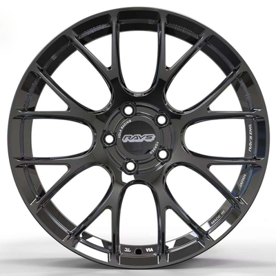 Volk Racing G16 Bright Gloss Black Custom Finish Forged Wheels