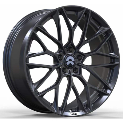 Matt Black HRE P200 Roda Tempa Untuk NIO ES6 ES7 ES8 ET7 ET5