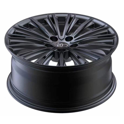 Toyota 18'' OEM Design Matt Black Forge Auto Wheels Untuk Toyota Crown