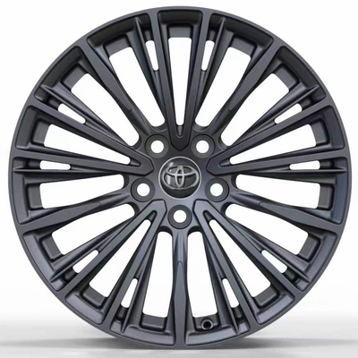 Toyota 18'' OEM Design Matt Black Forge Auto Wheels Untuk Toyota Crown