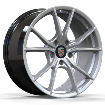 20'' Sliver OEM Design Forged Wheels Untuk Porsche 718