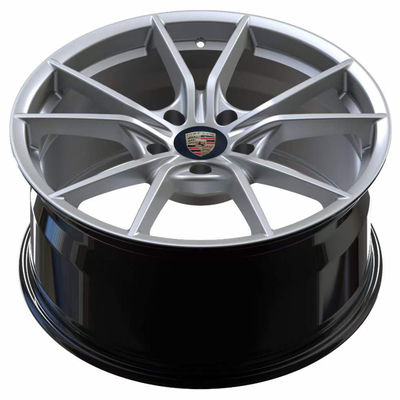 20'' Sliver OEM Design Forged Wheels Untuk Porsche 718