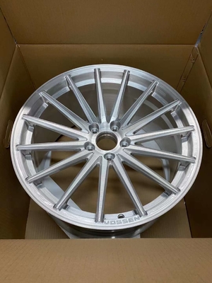 Disikat Perak Vossen VFS-2 Ditempa Roda Untuk BMW E93 M3