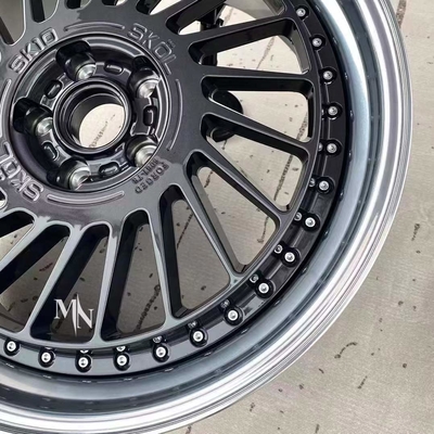 SKÖL SK10 Rims Deed Dish 3 Piece Forged Wheels Untuk Porsche 911 992 997 GTS