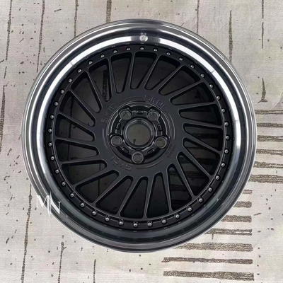 SKÖL SK10 Rims Deed Dish 3 Piece Forged Wheels Untuk Porsche 911 992 997 GTS