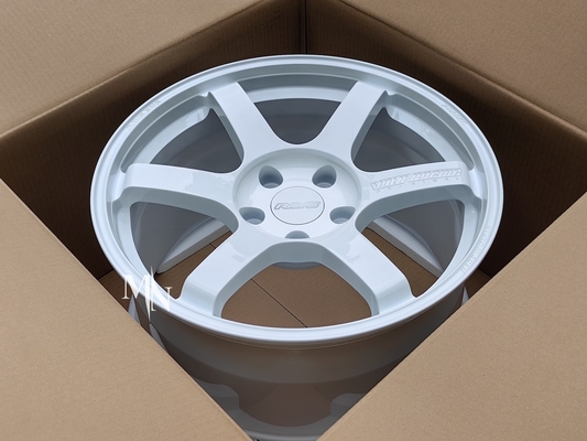 Volk Racing TE37 SAGA S-Plus Dasbor Putih 18X9.5 +38 +45 5x114.3 5X120