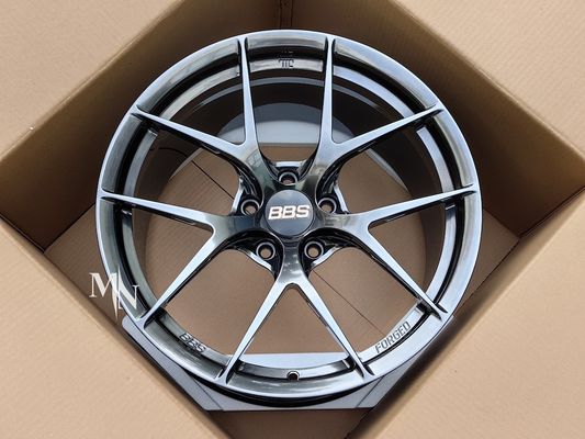 Roda Aluminium Tempa Berlian Perak BBS Fi-R 6061-T6 Ringan