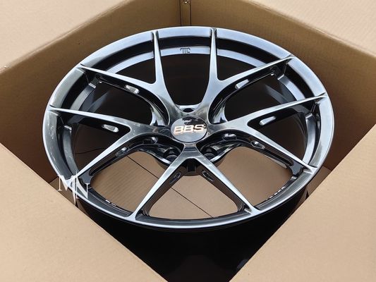 Roda Aluminium Tempa Berlian Perak BBS Fi-R 6061-T6 Ringan