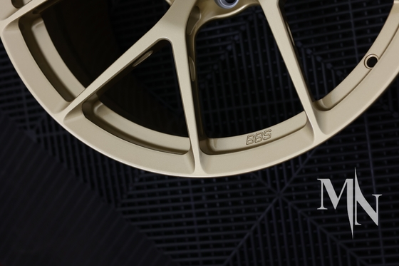 BBS FI R Custom Forged Gold Wheels Rims Untuk Audi R8 Tersedia