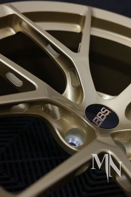 BBS FI R Custom Forged Gold Wheels Rims Untuk Audi R8 Tersedia