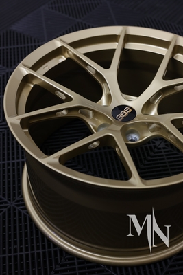 BBS FI R Custom Forged Gold Wheels Rims Untuk Audi R8 Tersedia