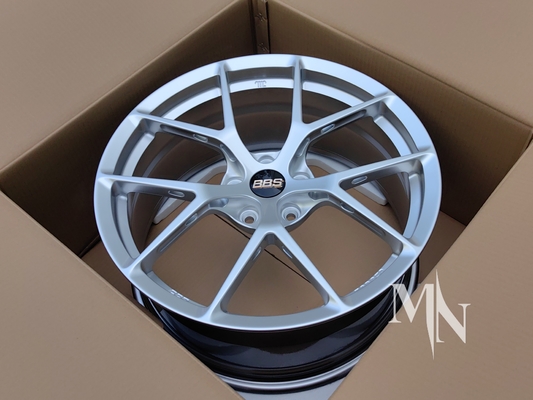 BBS FI R Roda 20 21 Inci 5x112 Perak Custom Forged Untuk Audi R8 Tersedia