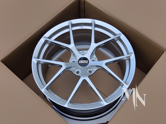 BBS FI R Roda 20 21 Inci 5x112 Perak Custom Forged Untuk Audi R8 Tersedia