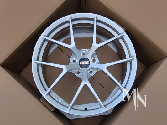 BBS FI R Roda 20 21 Inci 5x112 Perak Custom Forged Untuk Audi R8 Tersedia