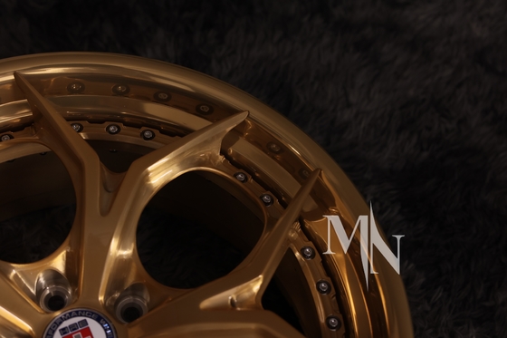 2 Piece HRE P111SC Custom Forged Wheels Untuk Audi RS5 RS7