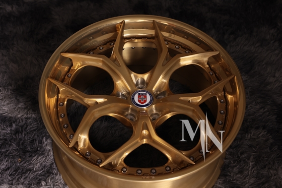 2 Piece HRE P111SC Custom Forged Wheels Untuk Audi RS5 RS7