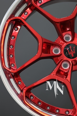 2 Piece Rotiform Custom Forged Wheels Untuk Maserati Ghibli Levante