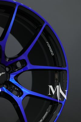 Volk Racing Rays G025 Blue Wheels 18 19 20 Inch 5x120 Custom Forged Rims Untuk BMW FK8