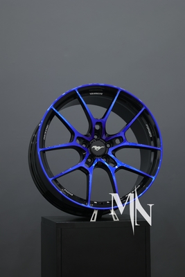 Volk Racing Rays G025 Blue Wheels 18 19 20 Inch 5x120 Custom Forged Rims Untuk BMW FK8
