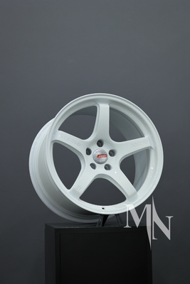 Custom Forged Nismo Rays 57CR Roda 370Z 350Z Clubsport velg putih