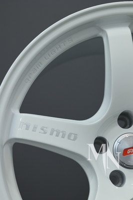 Custom Forged Nismo Rays 57CR Roda 370Z 350Z Clubsport velg putih