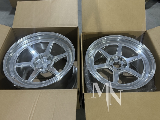 5x112 5x120 Custom Kansei Rims Tandem Corsa Roku Perak Gunmetal 350Z 370Z Alloy Wheels