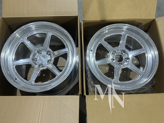 5x112 5x120 Custom Kansei Rims Tandem Corsa Roku Perak Gunmetal 350Z 370Z Alloy Wheels