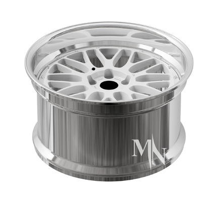 2 Piece Forged Custom Wheels BBS LM LMR LeMans Gold Rims Untuk BMW 370z 350z