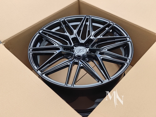 Vossen HF7 Gloss Black Wheels Untuk Audi RS6 C5 C6 C7 C8 18 19 20 21 22 Inch Custom Avant Rims