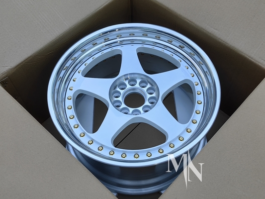 Dua Bagian Roda Nismo LM GT2 Untuk Nissan R35 R33 GTR 350Z 370Z 18 19 20 21 22 Inci Custom Rim