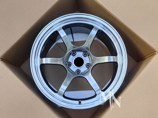 Advan R6 Roda Untuk Nissan GTR R32 R33 R34 R35 18 19 20 Inci Hitam Edisi Alloy Rims