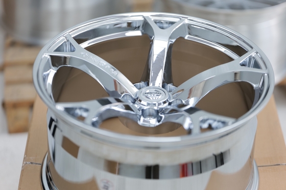 Nismo OEM Chrome Wheels Rim Nissan 370Z Infiniti Q50 Monoblock Wheels yang Dipalsukan
