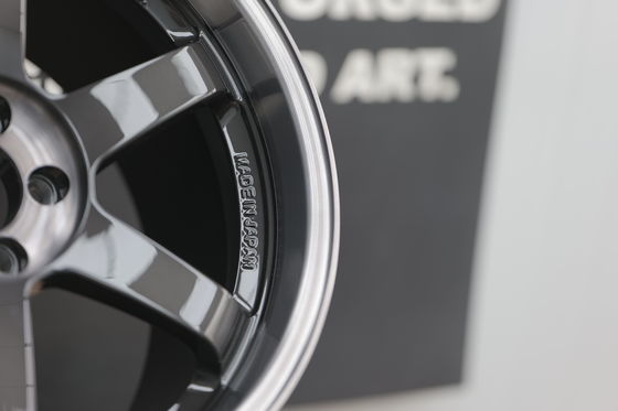 Rays Volk Racing roda tempa Te37 SL Double Black Deep Dish